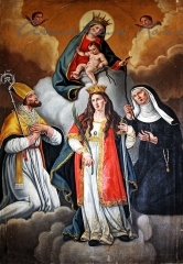 Our Lady of the Belt and of the Saints 